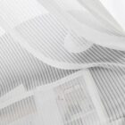 Witte vitrage verticale strepen
