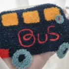 AUTO BUS GORDIJNEN GRIJS