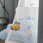 AUTO BUS GORDIJNEN GRIJS