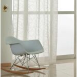 Elegante strepen vitrage