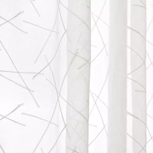 Elegante strepen vitrage