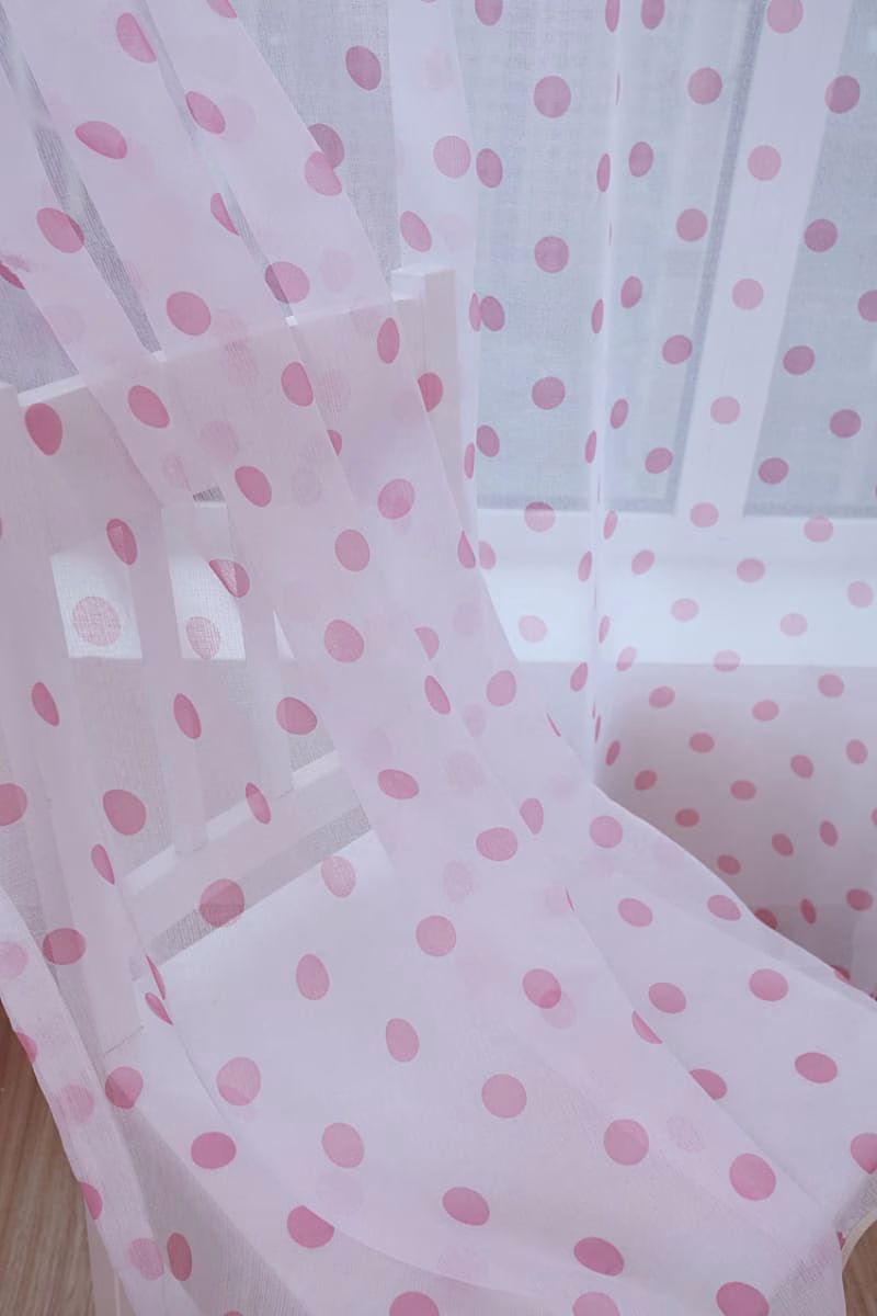 Stippen gordijn kleur roze of wit - Afbeelding 14