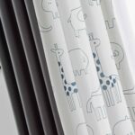 Dieren gordijnen wit grijs - Afbeelding 10