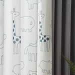 Dieren gordijnen wit grijs - Afbeelding 11