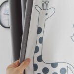 Dieren gordijnen wit grijs - Afbeelding 2