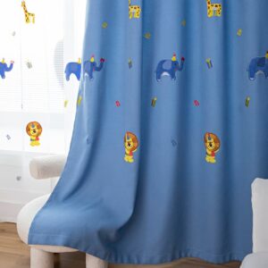 safari gordijnen kinderkamer gordijnen