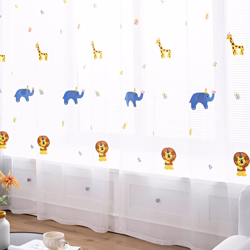 safari gordijnen kinderkamer gordijnen