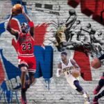 NBA Basketbal gordijnen