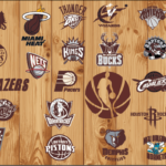NBA Basketbal gordijnen