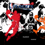 NBA Basketbal gordijnen