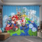 Super Mario kinderkamer gordijnen