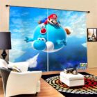 Super Mario kinderkamer gordijnen