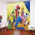 Super Mario kinderkamer gordijnen