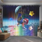 Super Mario kinderkamer gordijnen