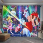Super Mario kinderkamer gordijnen