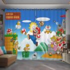 Super Mario kinderkamer gordijnen
