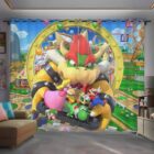 Super Mario kinderkamer gordijnen
