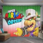 Super Mario kinderkamer gordijnen