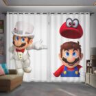 Super Mario kinderkamer gordijnen
