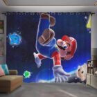 Super Mario kinderkamer gordijnen