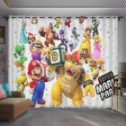 Super Mario kinderkamer gordijnen