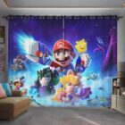 Super Mario kinderkamer gordijnen