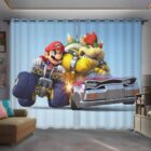 Super Mario kinderkamer gordijnen