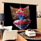 Super Mario kinderkamer gordijnen