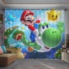 Super Mario kinderkamer gordijnen