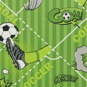 Voetbal gordijnen - Leukekindergordijnen.nl