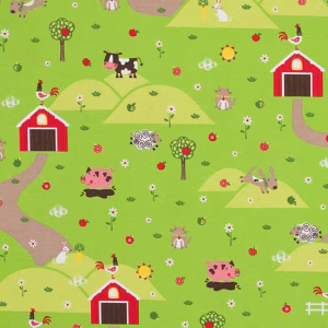 Boerderij Kinderkamer Gordijnen - Leukekindergordijnen.nl