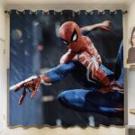 Spiderman kinderkamer gordijnen