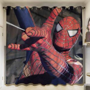 Spiderman kinderkamer gordijnen