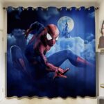 Spiderman kinderkamer gordijnen