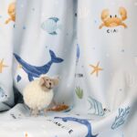 Oceaan kinderkamer gordijnen - Leukekindergordijnen.nl