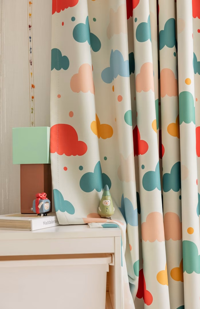 Kleuren Wolken gordijnen - Leukekindergordijnen.nl