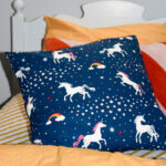 Sterren Eenhoorn kinderkamer gordijnen “Glow in the Dark Kussens