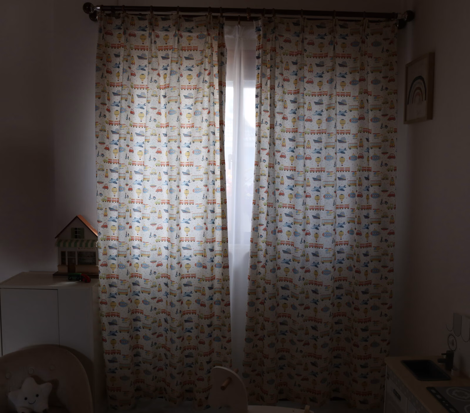 Bos Dieren kinderkamer gordijnen Leukekindergordijnen.nl