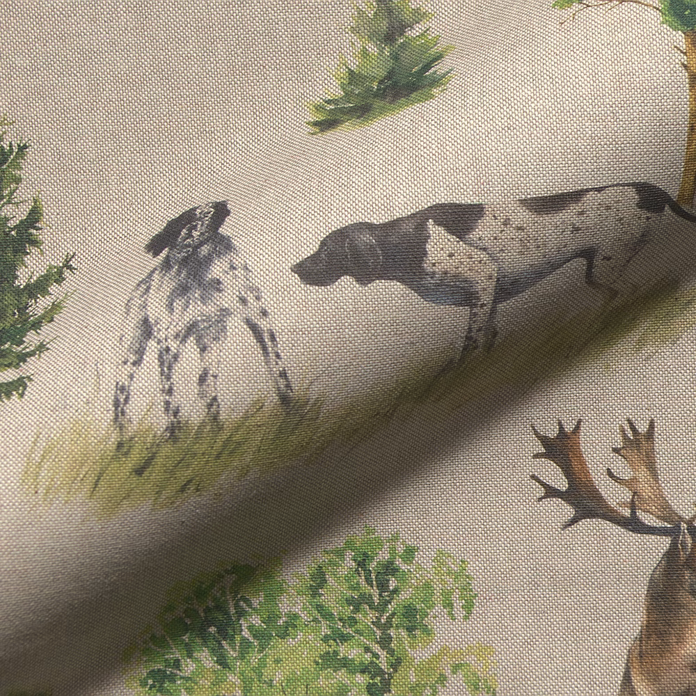 Bos Dieren kinderkamer gordijnen - Leukekindergordijnen.nl