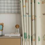 Auto Bos en Huisjes kinderkamer gordijnen - Leukekindergordijnen
