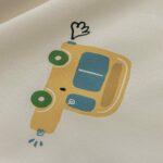 Auto Bos en Huisjes kinderkamer gordijnen - Leukekindergordijnen
