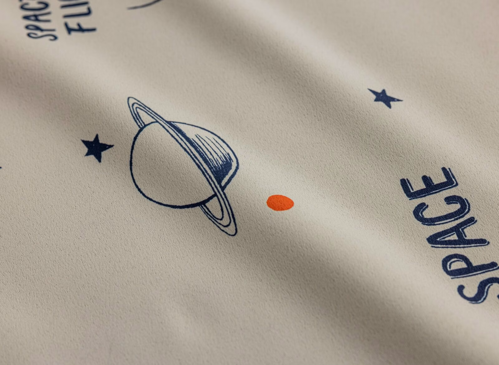 Ruimte Planeten Gordijnen Wit - Leukekindergordijnen.nl