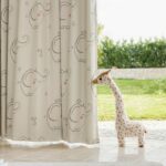 Olifant kinderkamer gordijnen