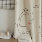 Olifant kinderkamer gordijnen