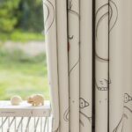 Olifant kinderkamer gordijnen