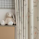 Olifant kinderkamer gordijnen