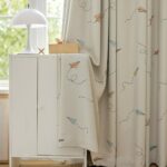 Vliegtuig kinderkamer gordijnen