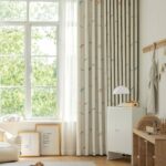 Vliegtuig kinderkamer gordijnen