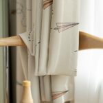 Vliegtuig kinderkamer gordijnen