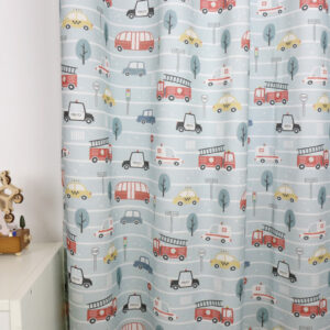 Auto Brandweer Kinderkamer Gordijnen - Leukekindergordijnen.nl